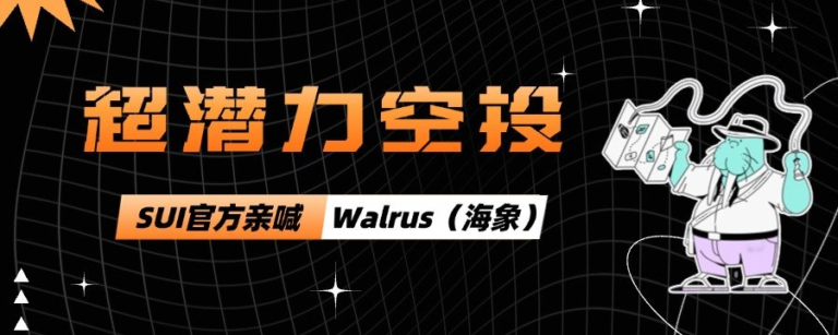 超潜力空投：Walrus（海象）0撸教程–SUI官推亲喊的项目